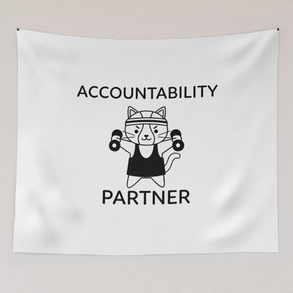 Item preview, Accountability partner-black design designed and sold by josephsteez.