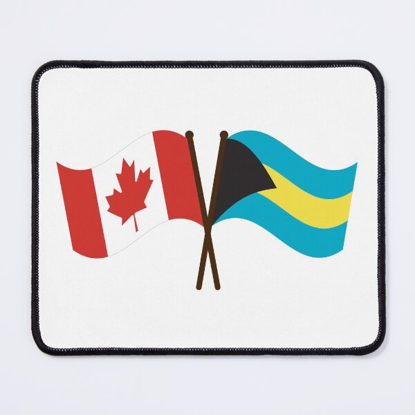 Item preview, Bahamas Canada Unity Flags designed and sold by IdentiTee Studios.