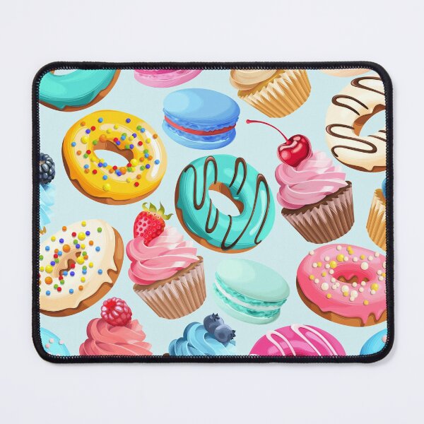 Item preview, Colorful Retro Donuts & Desserts designed and sold by newburyboutique.