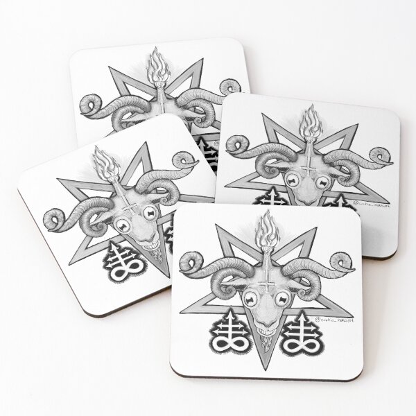 Item preview, Baphomet Sigil designed and sold by FableFloralCreations.