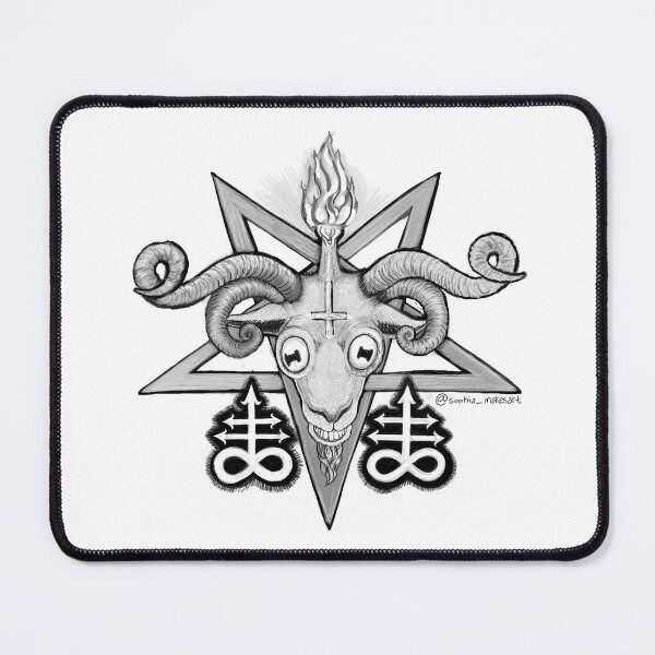 Item preview, Baphomet Sigil designed and sold by FableFloralCreations.
