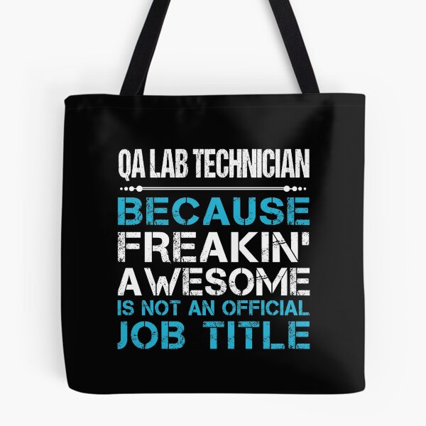 Item preview, Qa Lab Technician T Shirt - Freaking Awesome Job Gift Item Tee designed and sold by oetate4774.