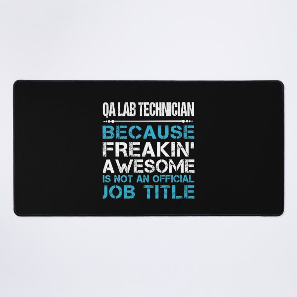 Item preview, Qa Lab Technician T Shirt - Freaking Awesome Job Gift Item Tee designed and sold by oetate4774.