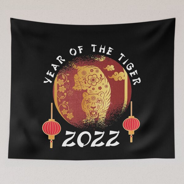 Item preview,  Happy Chinese New Year 2022 Year of the Tiger designed and sold by Eddie SH.