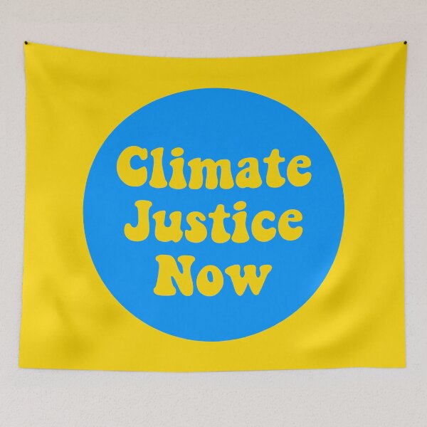 Item preview, Climate Justice Now designed and sold by Picket Club.