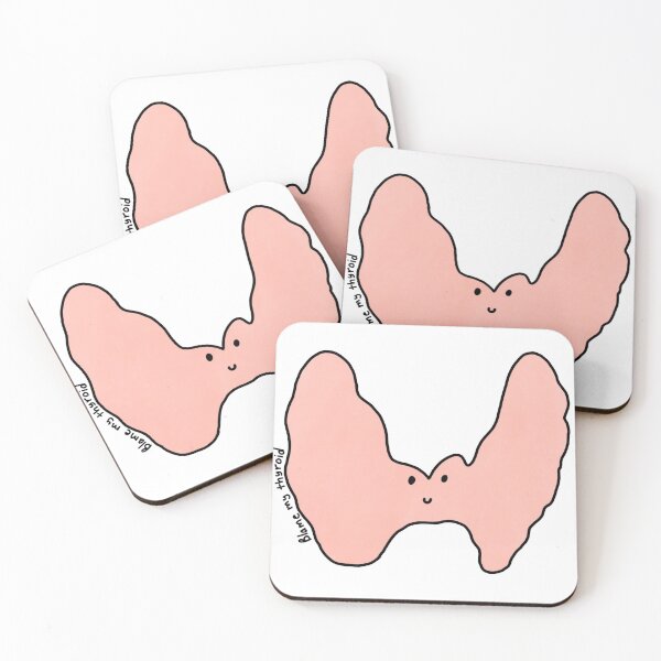 Item preview, Cute Pink Thyroid "Blame My Thyroid" designed and sold by EuropaPrints.