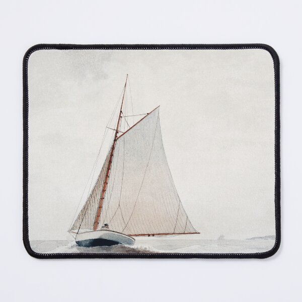 Item preview, Watercolor Painting Sailing off Gloucester (ca.1880) by Winslow Homer designed and sold by Designedbysm.