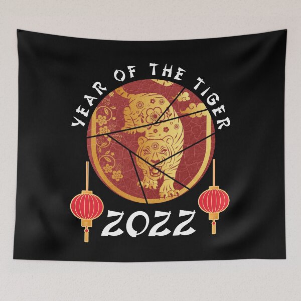 Item preview,  Happy Chinese New Year 2022 Year of the Tiger designed and sold by Eddie SH.