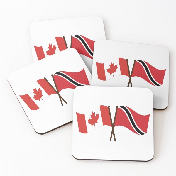 Item preview, Trinidad and Tobago Canada Unity Flags designed and sold by IdentiTee Studios.