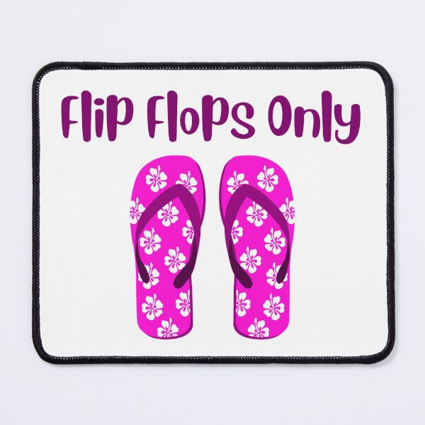 Item preview, Flip Flops Only Vibrant Magenta Flips Flops designed and sold by silviaol.