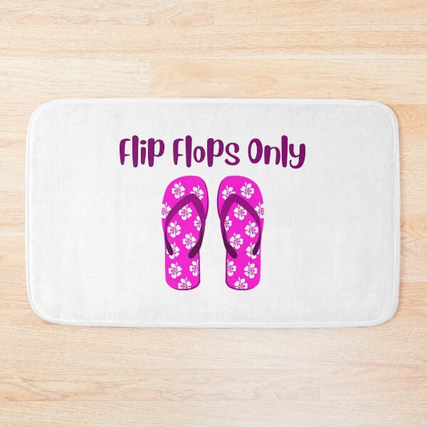 Item preview, Flip Flops Only Vibrant Magenta Flips Flops designed and sold by silviaol.