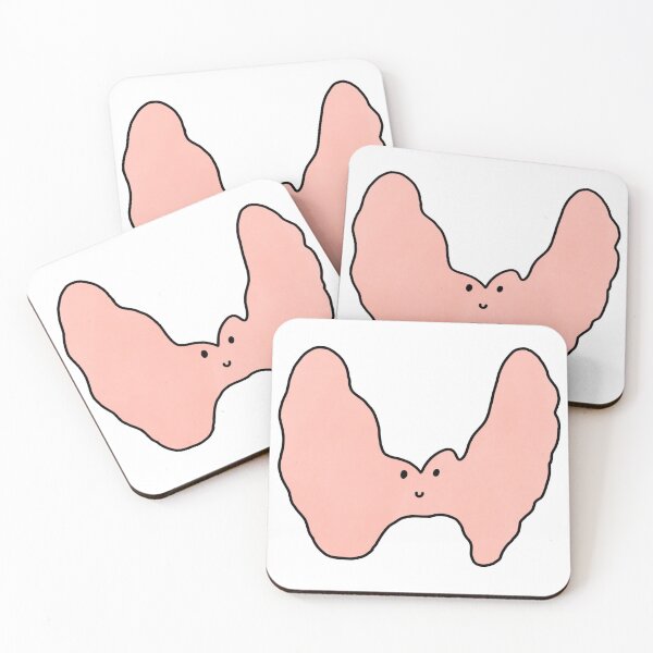 Item preview, Cute Pink Thyroid designed and sold by EuropaPrints.