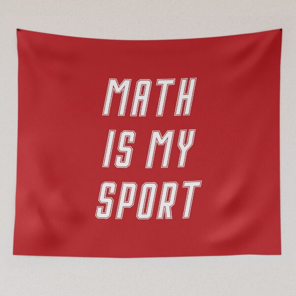 Item preview, Math Is My Sport designed and sold by teesaurus.