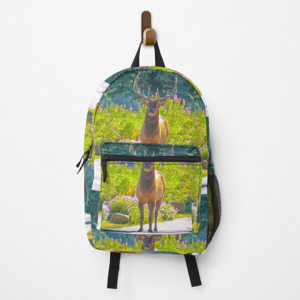 Item preview, Elk Infront of Purple Flowers designed and sold by LisaMPierce1990.