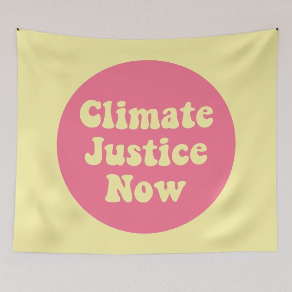 Item preview, Climate Justice Now designed and sold by Picket Club.