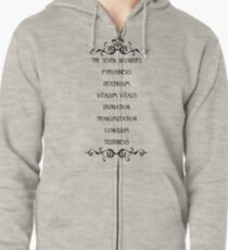 The Seven Wonders Zipped Hoodie