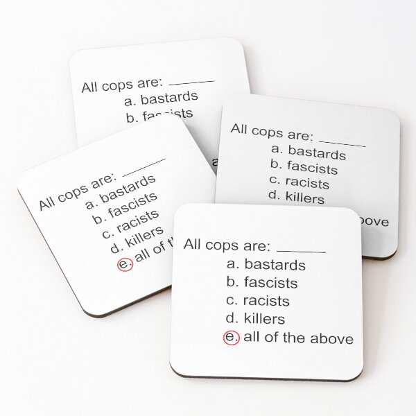 Item preview, All Cops Cops Are... designed and sold by Balerion6.