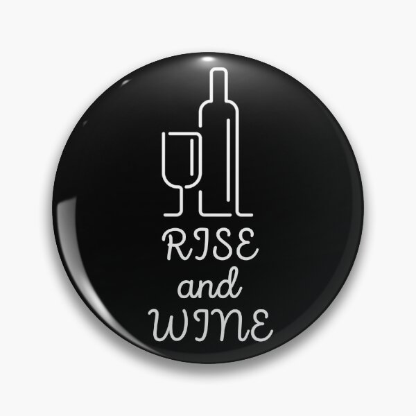 Item preview, Rise and wine designed and sold by ToastyCork.
