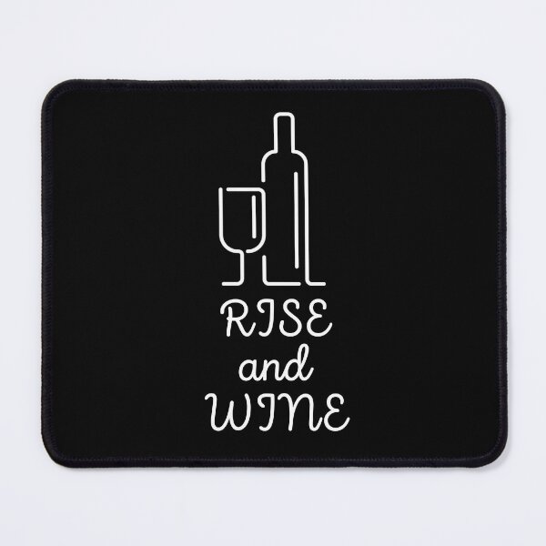 Item preview, Rise and wine designed and sold by ToastyCork.
