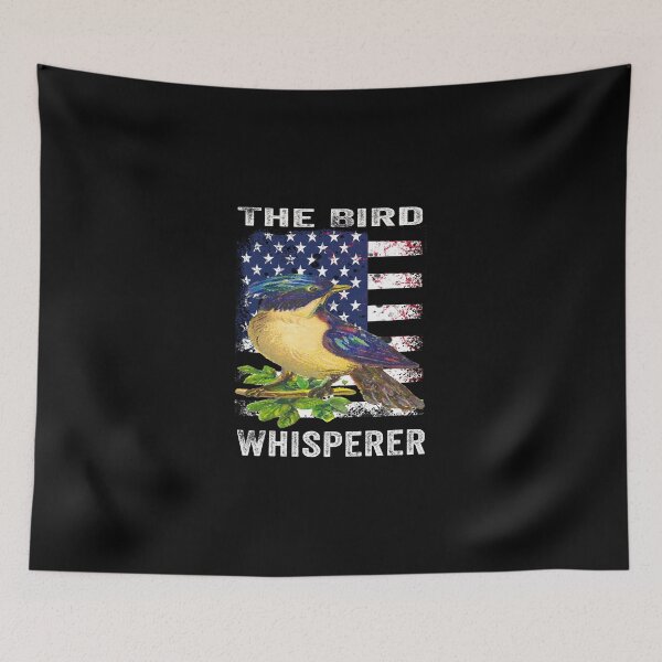 Item preview, The Bird Whisperer Vintage American Flag designed and sold by boyastore.