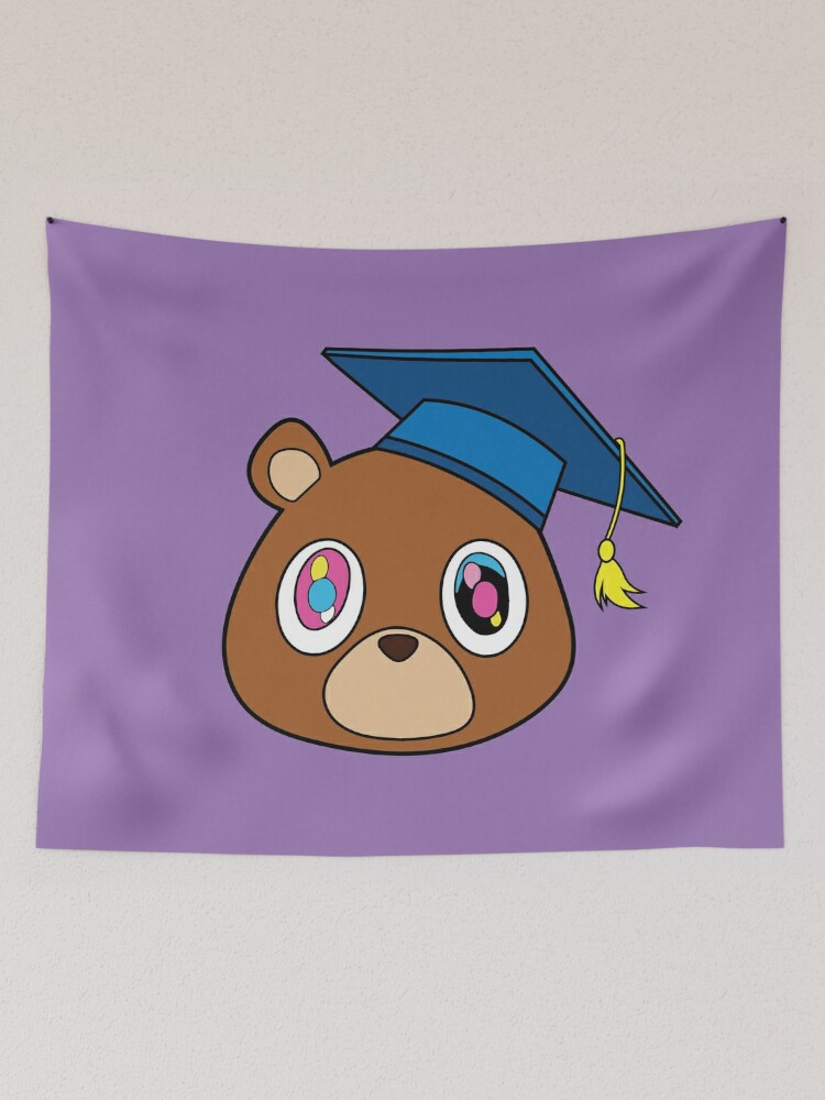 Kanye Graduation Bear" Tapestry for Sale by JDDesigns- Redbubble