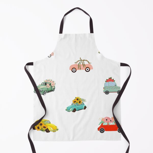 Item preview, Vintage Flower Cars. Sunflowers, Roses, Mixed Floral Cars designed and sold by silviaol.