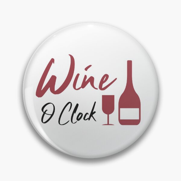Item preview, Wine o'clock designed and sold by ToastyCork.