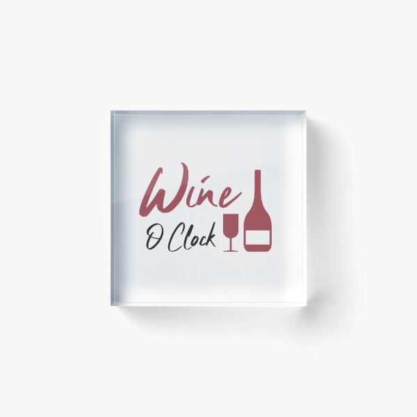Item preview, Wine o'clock designed and sold by ToastyCork.
