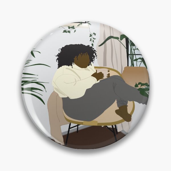 Item preview, Curvy black woman  designed and sold by Dess Illustrations.