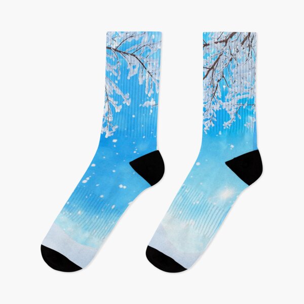 Item preview, Snow Hills. Blue Winter Branches designed and sold by silviaol.