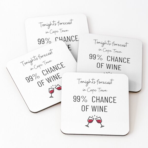Item preview, Tonights forecast in cape town designed and sold by ToastyCork.