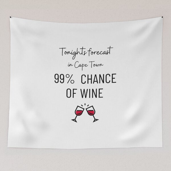 Item preview, Tonights forecast in cape town designed and sold by ToastyCork.