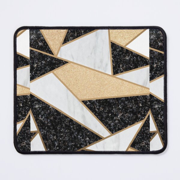 Item preview, Gold & Black Modern Geometric Art designed and sold by newburyboutique.