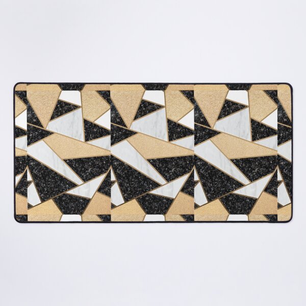 Item preview, Gold & Black Modern Geometric Art designed and sold by newburyboutique.