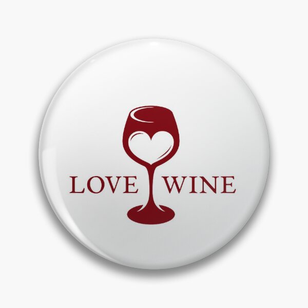 Item preview, Love wine designed and sold by ToastyCork.