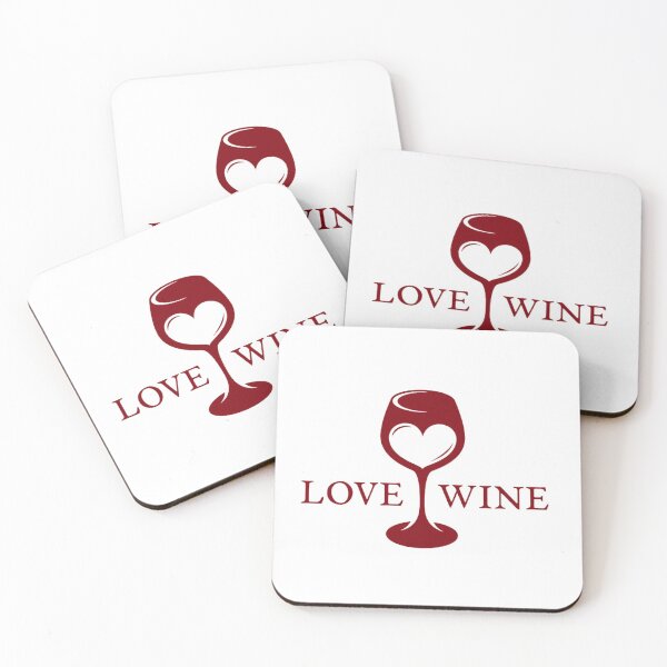 Item preview, Love wine designed and sold by ToastyCork.