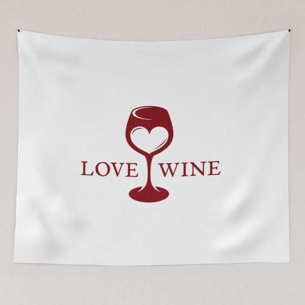 Item preview, Love wine designed and sold by ToastyCork.