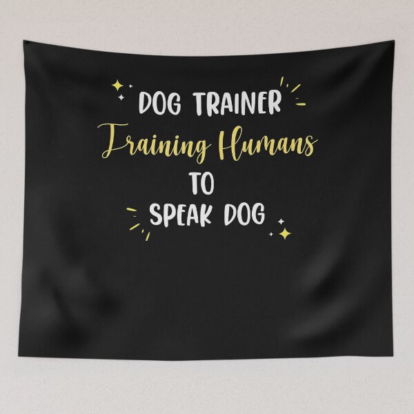 Item preview, Mens Dog trainer training humans to speak dog Premium T-Shirt designed and sold by Joeloelk.
