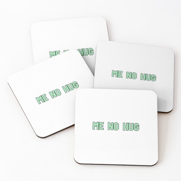 Item preview, Me No Hug Green designed and sold by Wachi-A.