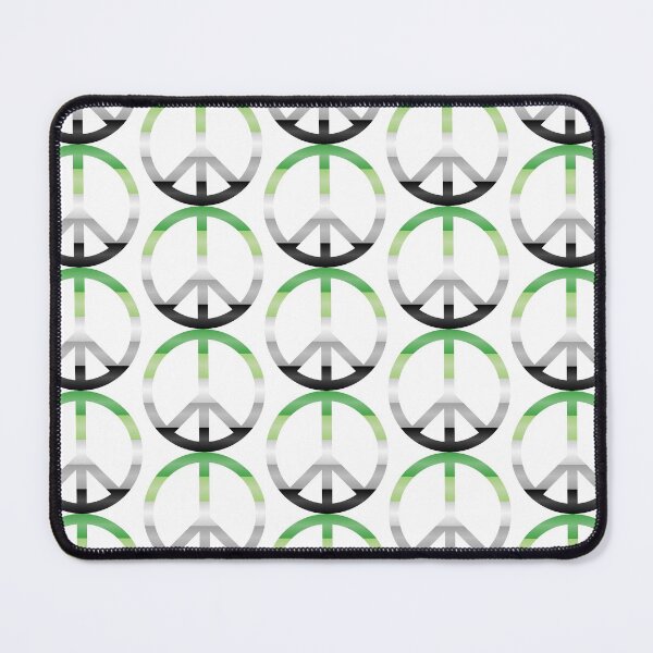 Item preview, Peace and Aromantic Pride #1 designed and sold by NovotnyDesigns.