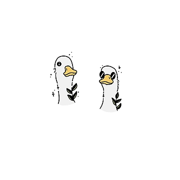 Artwork thumbnail, 2 cool quackers by RMSdesigns
