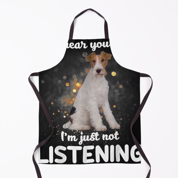 Item preview, Wire Fox Terrier Dog I Hear You Not Listening T-Shirt designed and sold by Miktkins.