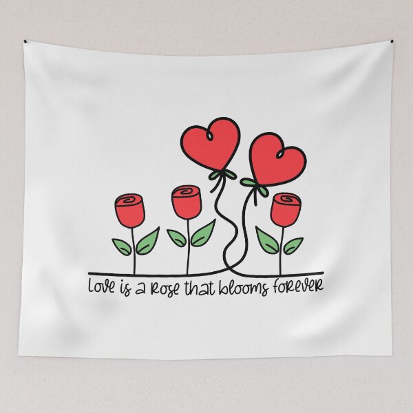 Item preview, Love is a Rose designed and sold by ChelleCreate.