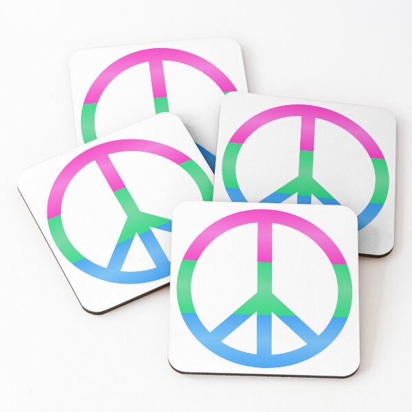 Item preview, Peace and Polysexual Pride #1 designed and sold by NovotnyDesigns.