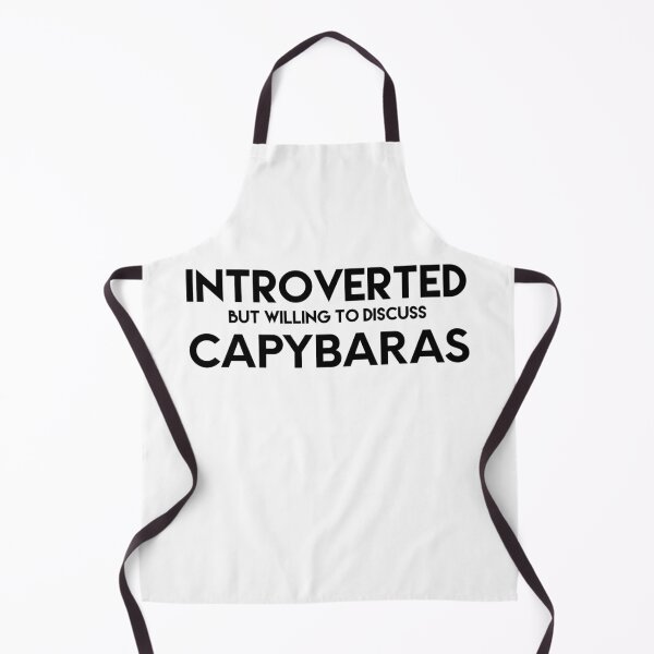 Item preview, Introverted But Willing To Discuss Capybaras designed and sold by blueprint198686.
