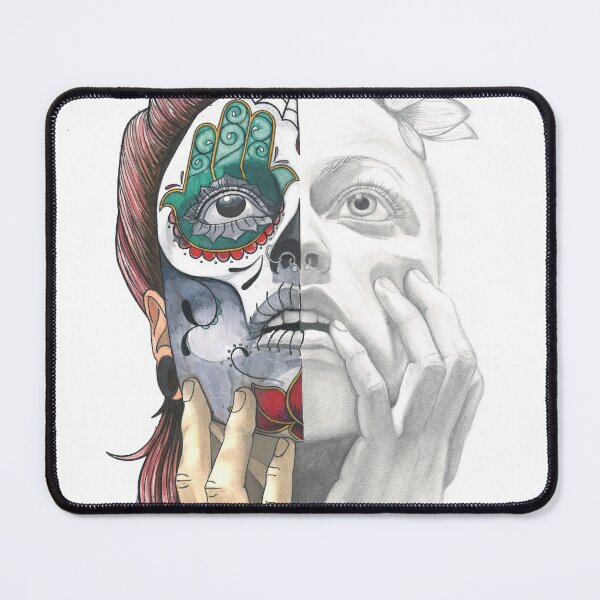 Item preview, Sugar Skull Self-Portrait designed and sold by Gauthtistic.