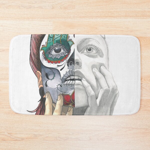 Item preview, Sugar Skull Self-Portrait designed and sold by Gauthtistic.