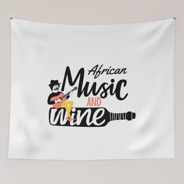 Item preview, African music and wine designed and sold by ToastyCork.