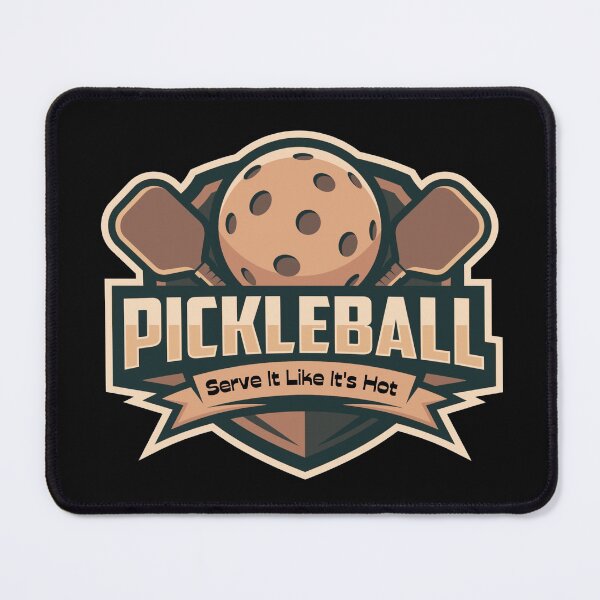 Item preview, Serve it Like Its Hot-Pickleball-Funny Pickleball-I love Pickleball-Pickleball Player-Retro Pickleball-Pickleball Funny designed and sold by SighFly52.