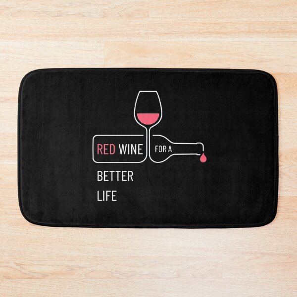 Item preview, Red wine for a better life designed and sold by ToastyCork.